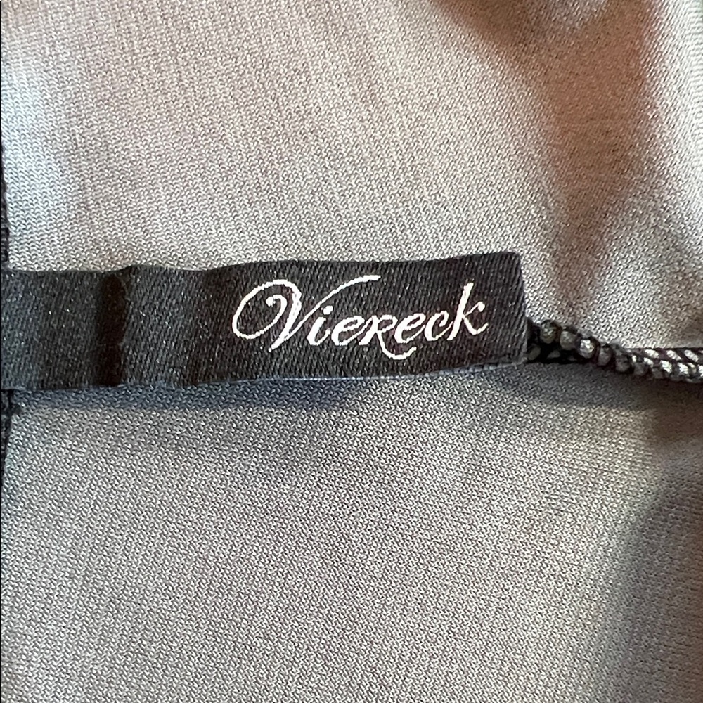 Black and Grey Patterned Boot Cut Palazzo Pants - Picture 2 of 7